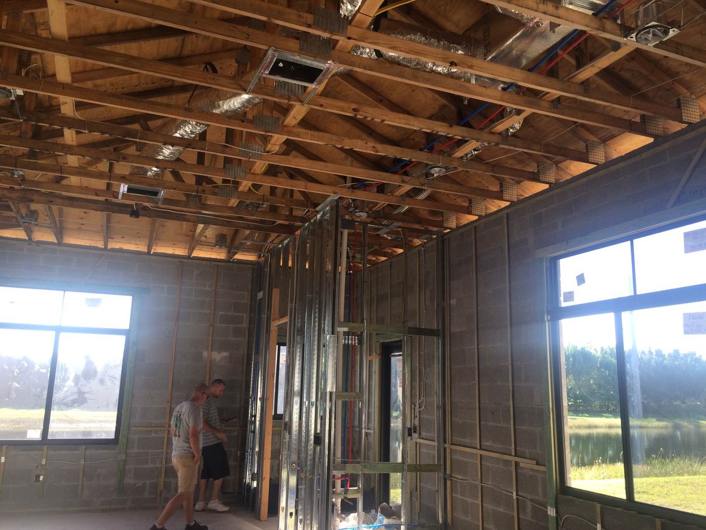 Interior general contracting progress